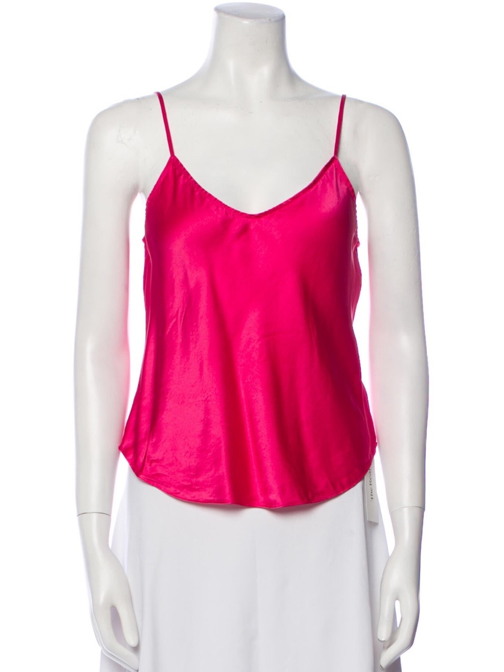 Reformation Hot Pink Silk Camisole